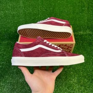 Vans Old Skool (Pig Suede)Pomegrntsnwwht VN0A38G19G8